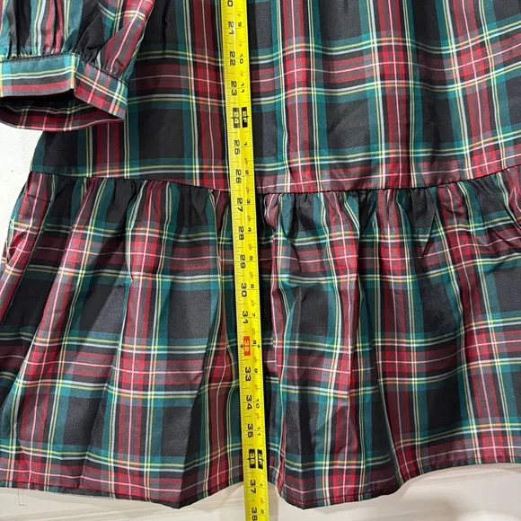 Tuckernuck Palmerston Dress XXL | Highland Tartan Holiday Midi Retail$228 NWT