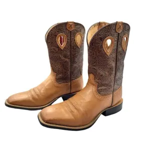 TWISTED X Women’s  Size 11 Ruff Stock Western Performance Boots Broad Square Toe