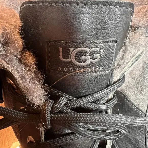 UGG Adirondack II Women’s 1906 Snow Winter Boots Sz 6 M Leather Waterproof