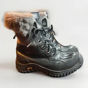 UGG Adirondack II Women’s 1906 Snow Winter Boots Sz 6 M Leather Waterproof