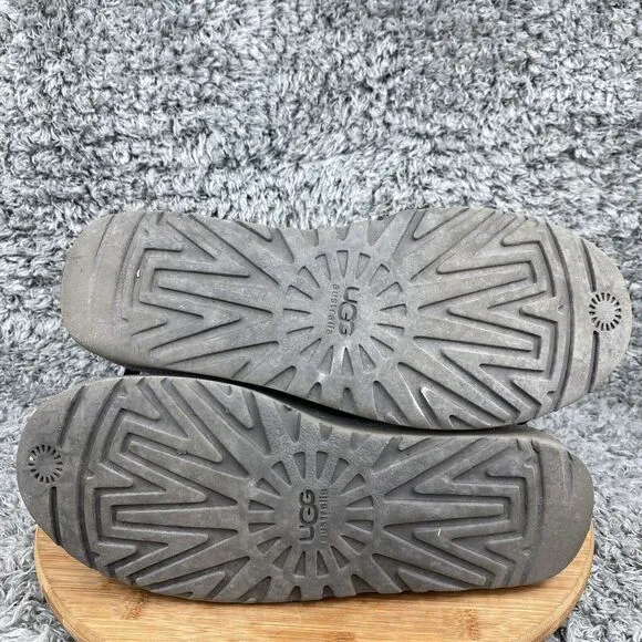 UGG Australia Bailey Bow Boots Dyed Sheep Fur Leather Women's 9