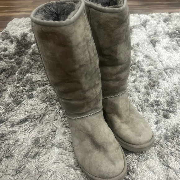 UGG Australia Classic Tall Winter Suede Boots