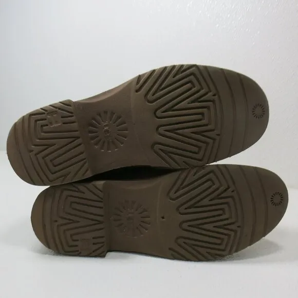 UGG Australia Quincy Suede Black Insulated Winter Footwear Women's Boots Sz 8