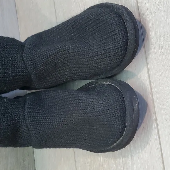Ugg Australia Tall Knit Sweater boots shoes winter sz 9