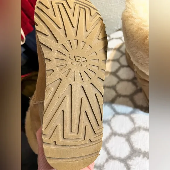UGG Australia Tan Shearling Boots