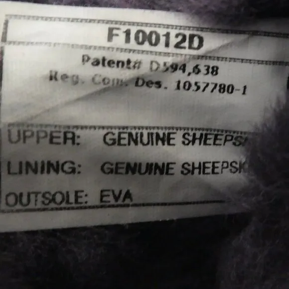 UGG Bailey Bow II Purple Suede Sheepskin Fur Lined Winter Boots Girls 5