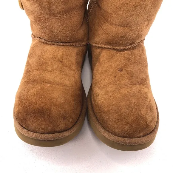 UGG Bailey Button Triplet Sheepskin Winter Boots 7