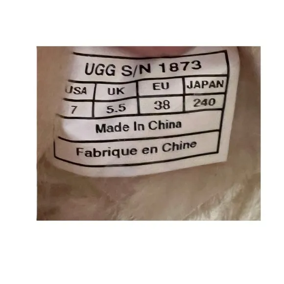 UGG® Bailey Suede Button Triplet II Water-Repellent Tall Boots Size 7 Ch…