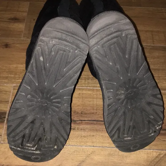 UGG™ Black fur Tania Boots 1012391