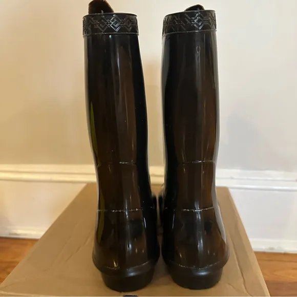 UGG Black Rain Boots