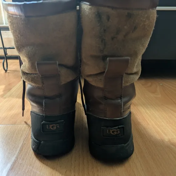 UGG Brown Winter Boots with Fur Lining