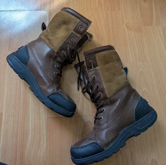 UGG Brown Winter Boots with Fur Lining