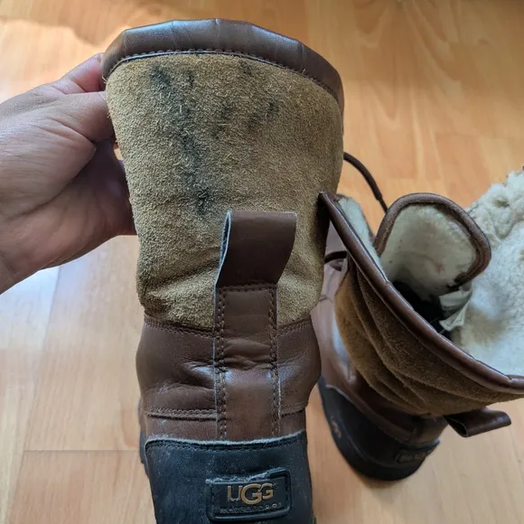 UGG Brown Winter Boots with Fur Lining