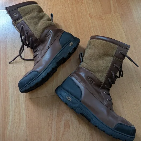 UGG Brown Winter Boots with Fur Lining