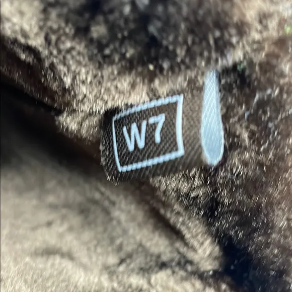 UGG Brown Winter Boots with Fur Trim