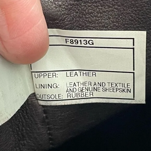 UGG Channing II Leather Riding Boots Brown Women’s Size 8.5 Equestrian