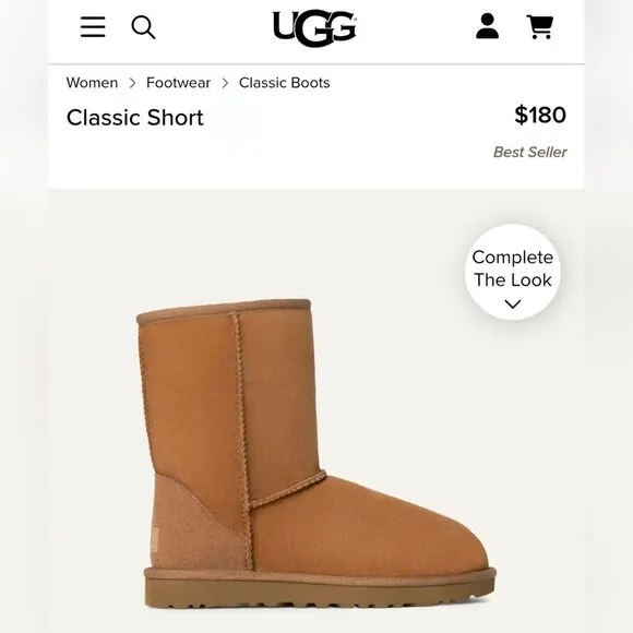 UGG Classic Short 5825 Boots