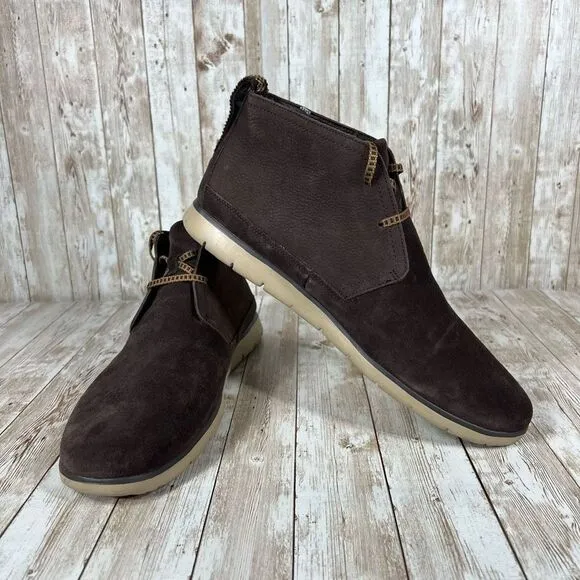 Ugg freamon waterproof chills‎ boot Mens 12 brown
