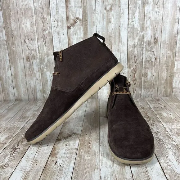 Ugg freamon waterproof chills‎ boot Mens 12 brown
