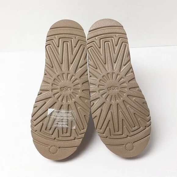 UGG Girls Jona Winter Boots, Chestnut Suede, Big Kids 6