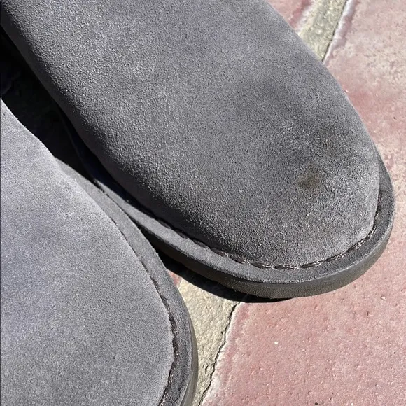 UGG Gray Winter Boots with Plush Lining