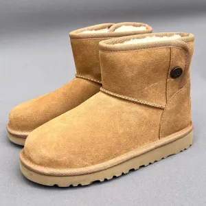 UGG Jona Boot Cognac (Brown) Classic &amp; Comfortable Wool Lined Kids size 1 US