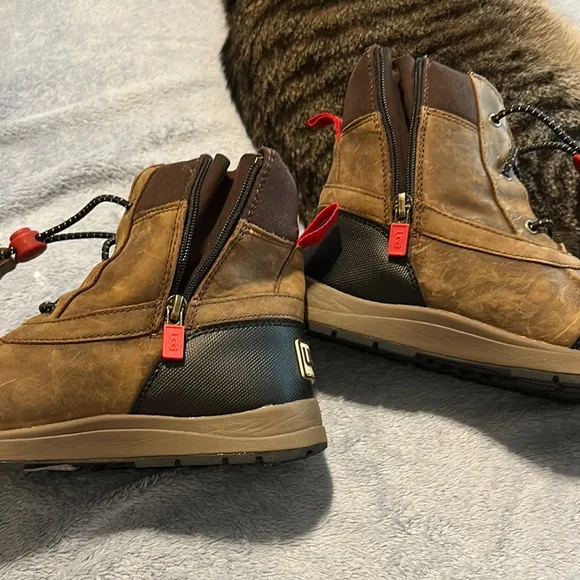 UGG Kids Brown and Black Turlock Winter Boots