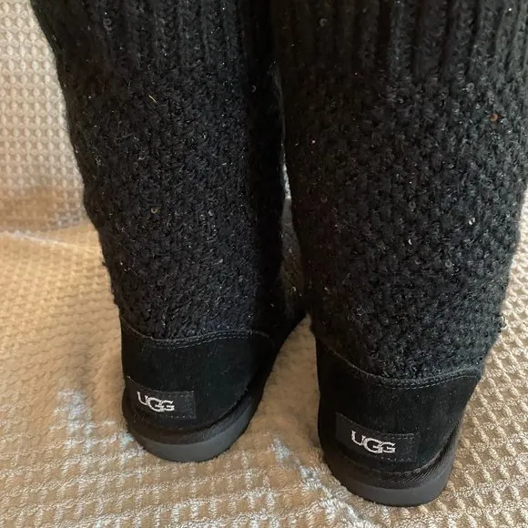 UGG Kids' Sequin Knit Boot  (Size 2-Little Kid)