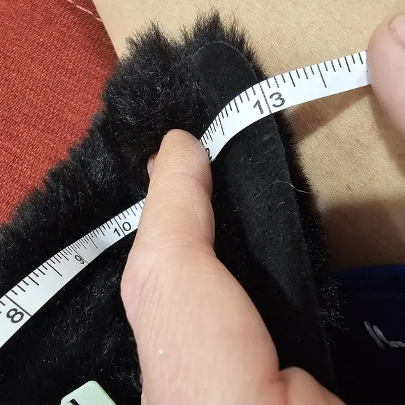 UGG KOOLABURRA Black Suede &amp; Faux Fur Tynlee Winter Snow Boot SiZE 6