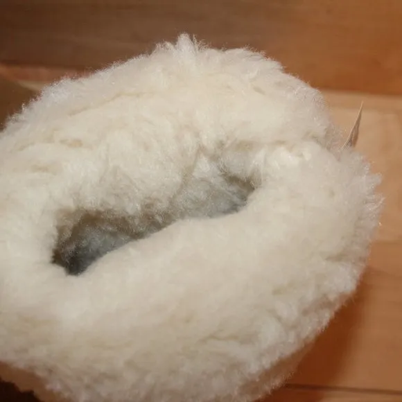 UGG KOOLABURRA GIRLS TALL FUR SUEDE BOOTS CHESTNUT‎ 13