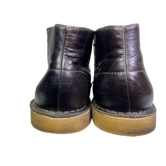 Ugg Leighton Chukka Boot Men size 8 Brown Leather