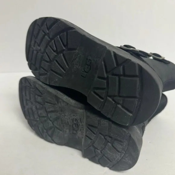 UGG Little Kids' Kinzey Weather Boot Black, Girls' Size 12 M
