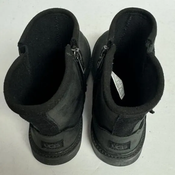 UGG Little Kids' Kinzey Weather Boot Black, Girls' Size 12 M