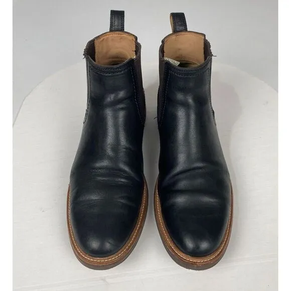 UGG Men Black Chelsea Boots‎ Size 11 M 1094349 Leather Shoes