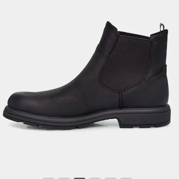 UGG MEN’S BILTMORE CHELSEA LEATHER WATERPROOF BOOTS, SIZE 12M.- NEW $125