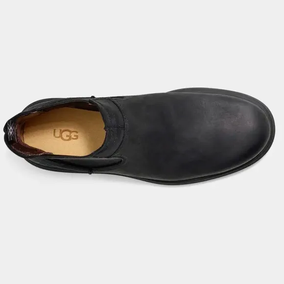 UGG MEN’S BILTMORE CHELSEA LEATHER WATERPROOF BOOTS, SIZE 12M.- NEW $125