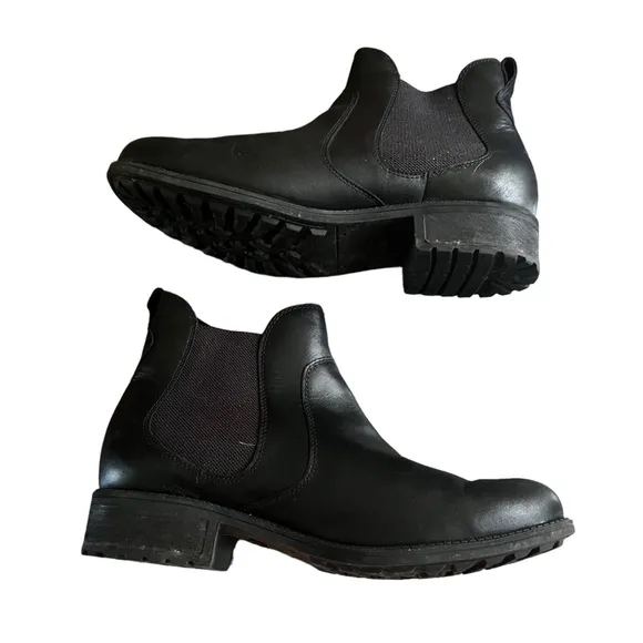 UGG MEN’S BILTMORE CHELSEA LEATHER WATERPROOF BOOTS, SIZE 12M.- NEW $125