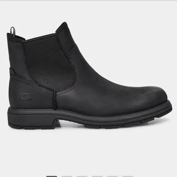 UGG MEN’S BILTMORE CHELSEA LEATHER WATERPROOF BOOTS, SIZE 12M.- NEW $125