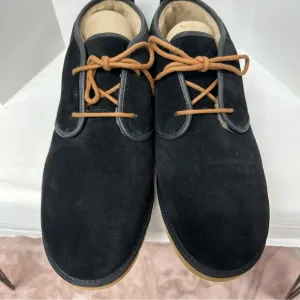 Ugg Men's Chukka Boots Maksim Size 17 Black Suede Moisture Wicking