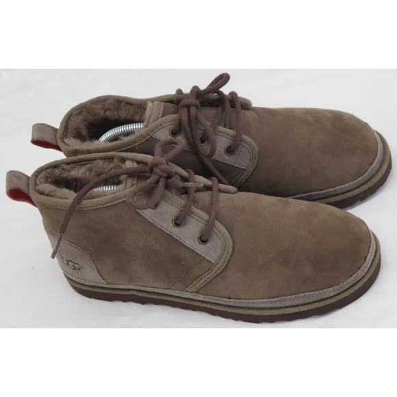 UGG Men's Neumel TF Slate Suede Ankle Boots 1018223 Size 9