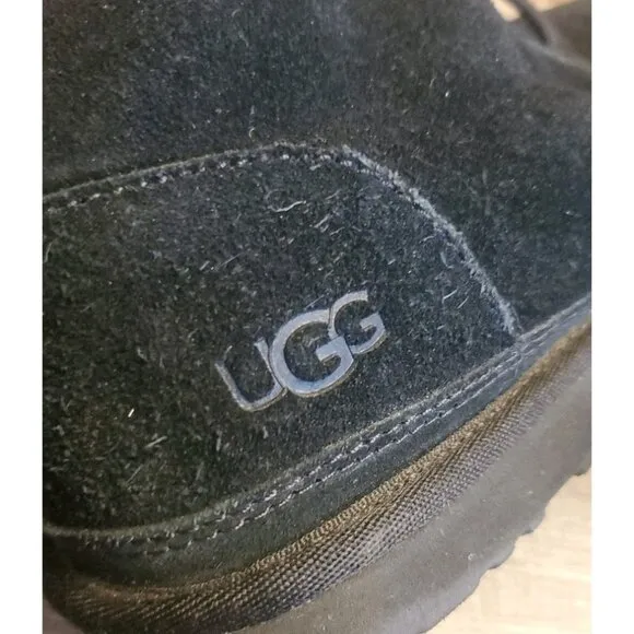 UGG Neumel Chukka Ankle Boots Men’s Size 12 Black