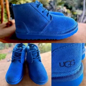 🔥🔥UGG NEUMEL SUEDE SHEARLING LINED CHUKKA ANKLE BOOTS MEN YOUTH 5 WOMEN  7