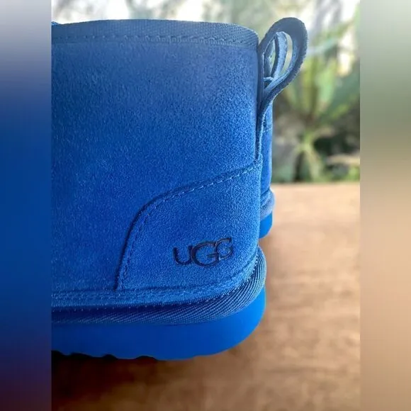 🔥🔥UGG NEUMEL SUEDE SHEARLING LINED CHUKKA ANKLE BOOTS MEN YOUTH 5 WOMEN  7