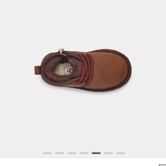 Ugg Neumel weather waterproof leather boots size 7 toddler boy