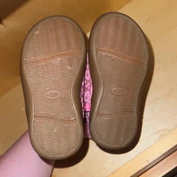UGG Pink cheetah Fur Boots
