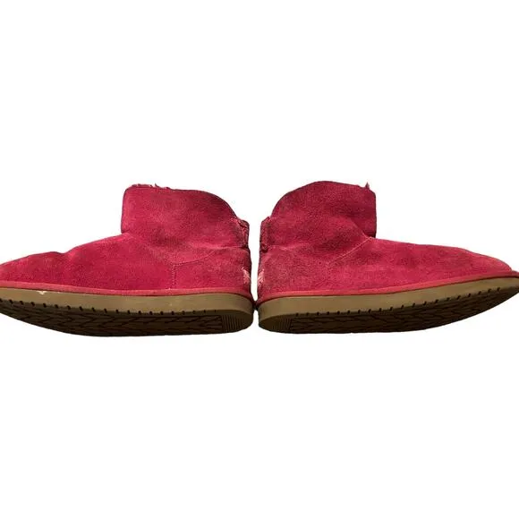 UGG Pink Winter Snow Boots Koolaburra Koola Star Mini Glittery Stars Girl’s SZ 4