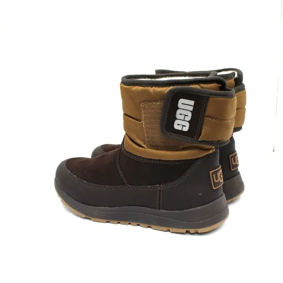 Ugg Toty Weather Waterproof Snow Boots Chestnut  Kid's Size 2 US/1 UK Unisex