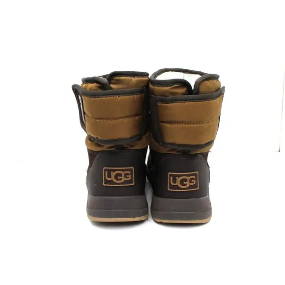 Ugg Toty Weather Waterproof Snow Boots Chestnut  Kid's Size 2 US/1 UK Unisex