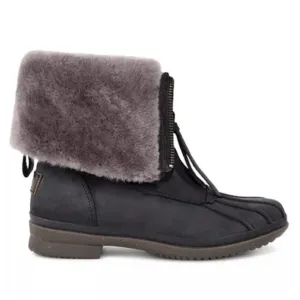 UGG Women's Arquette Sheepskin and Nubuck Zip Boots 9