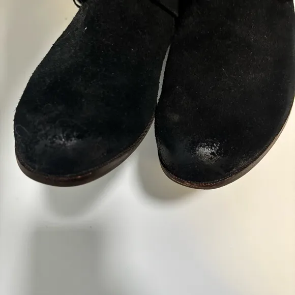 UGG Womens Cydnee Leather Knee High Buckle Boots Black